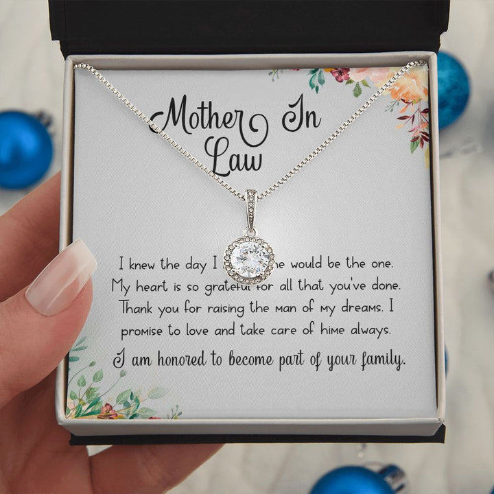To My Mother-In-Law | My Heart is so grateful for all that you've done - Eternal Hope Necklace
