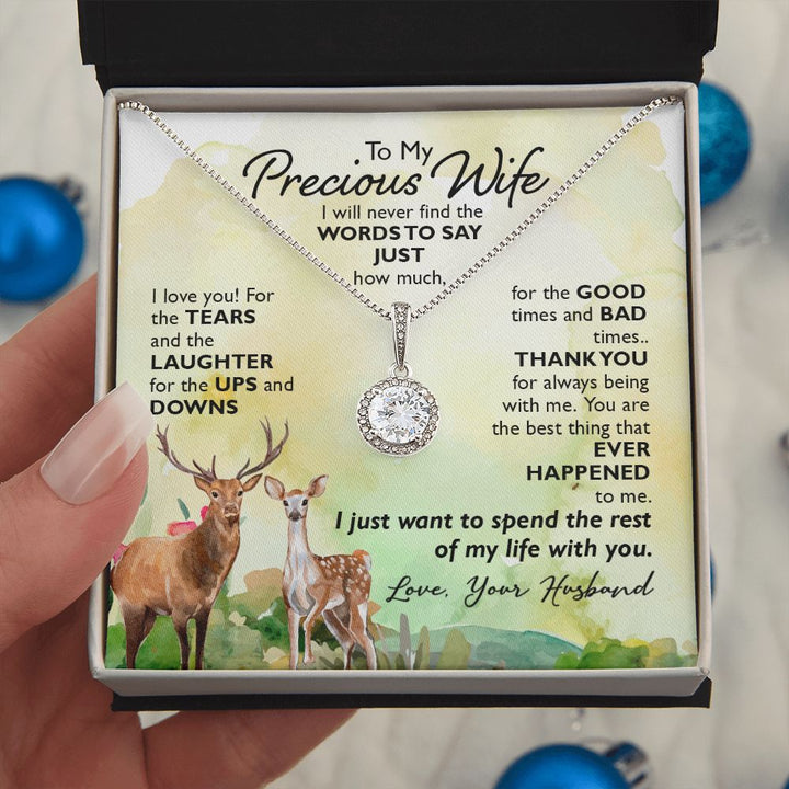 To My Wife | To My Precious Wife - Eternal Hope Necklace