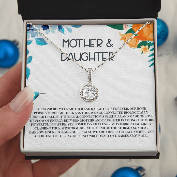 Mother and Daughter | We are connected biologically through it all - Eternal Hope Necklace