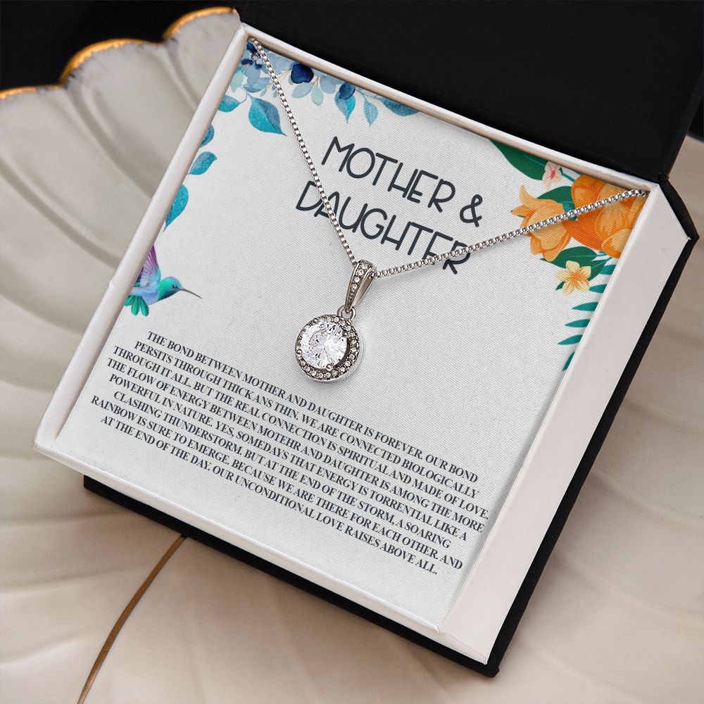 Mother and Daughter | We are connected biologically through it all - Eternal Hope Necklace