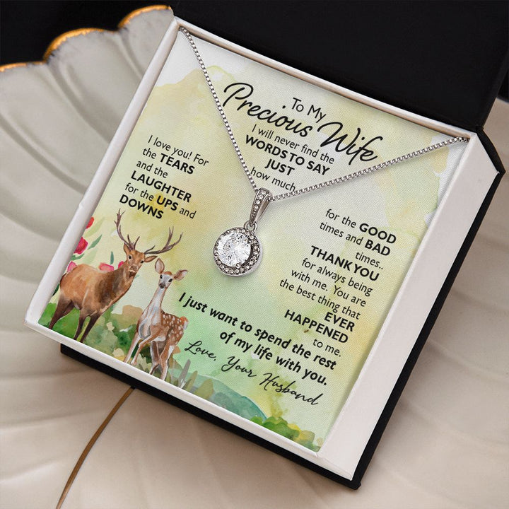To My Wife | To My Precious Wife - Eternal Hope Necklace
