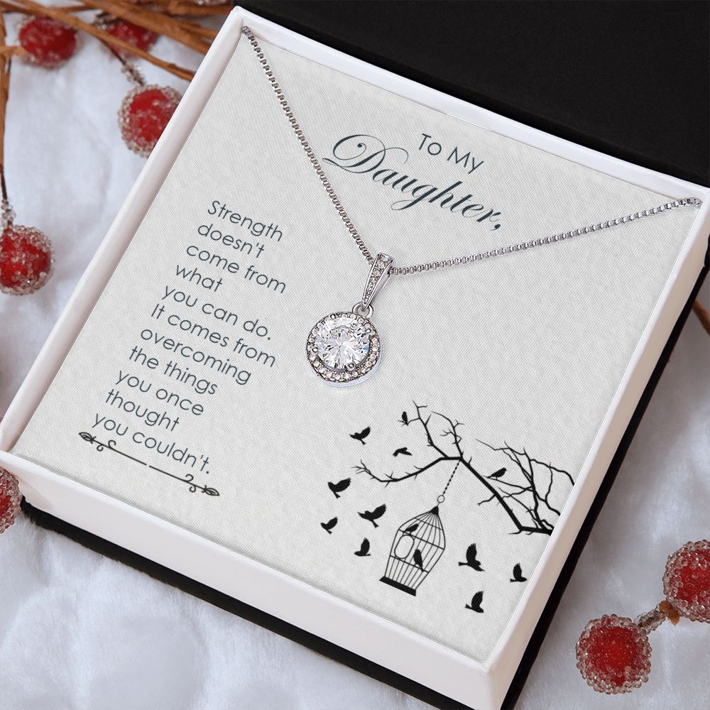 To My Daughter | Believe in Yourself - Eternal Hope Necklace