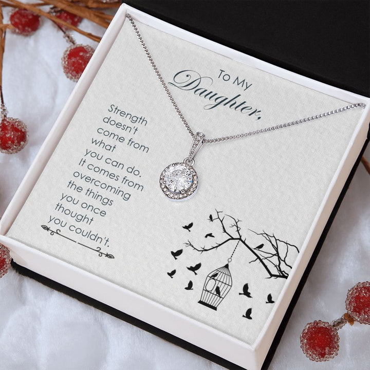 To My Daughter | Believe in Yourself - Eternal Hope Necklace