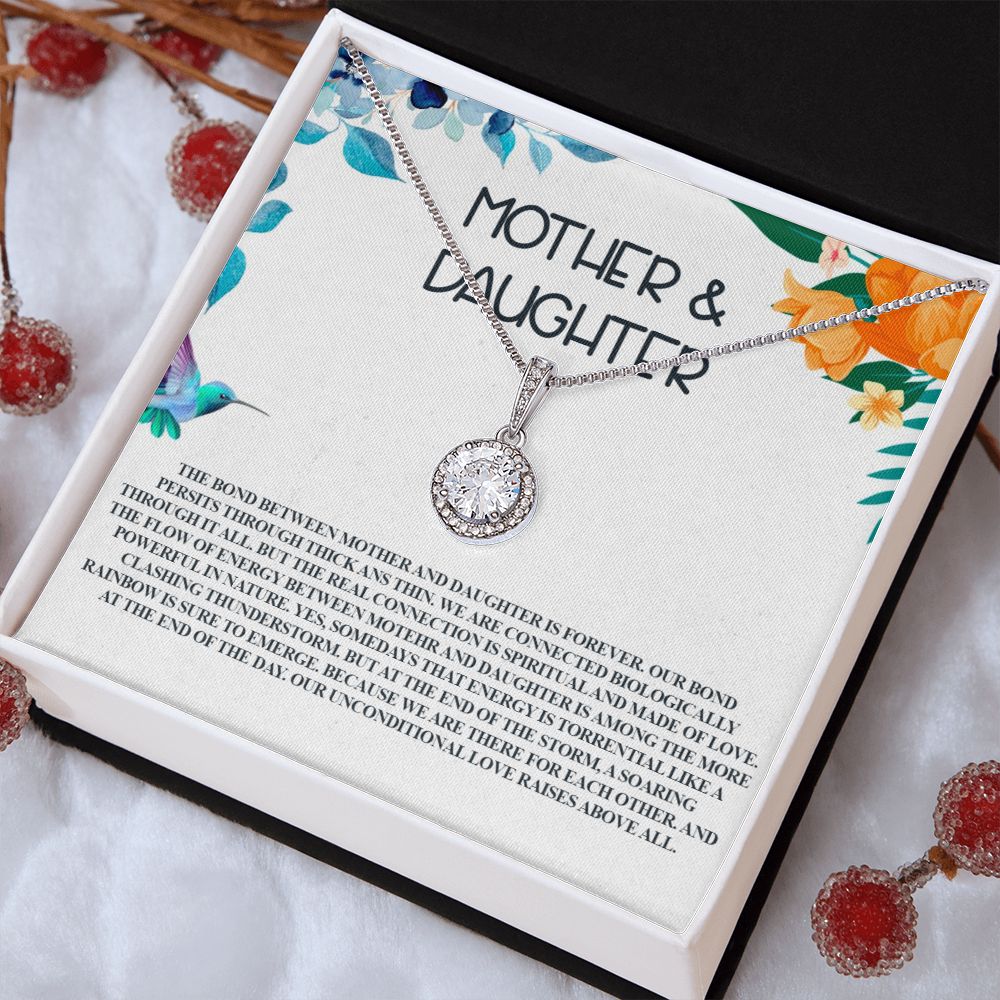 Mother and Daughter | We are connected biologically through it all - Eternal Hope Necklace