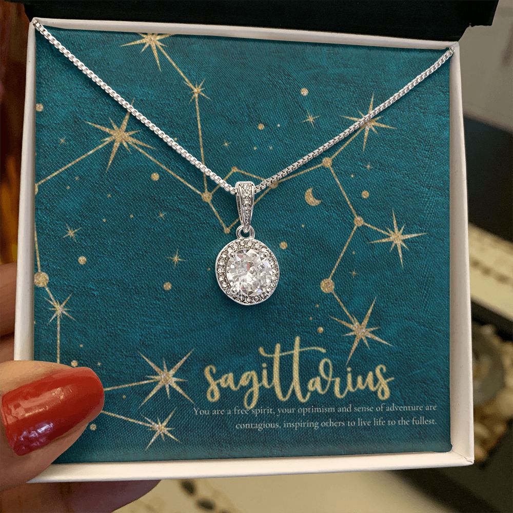Sagittarius | You are a free spirit, your optimism and sense of adventure are contagious, inspiring others to live life to the fullest. - Eternal Hope Necklace