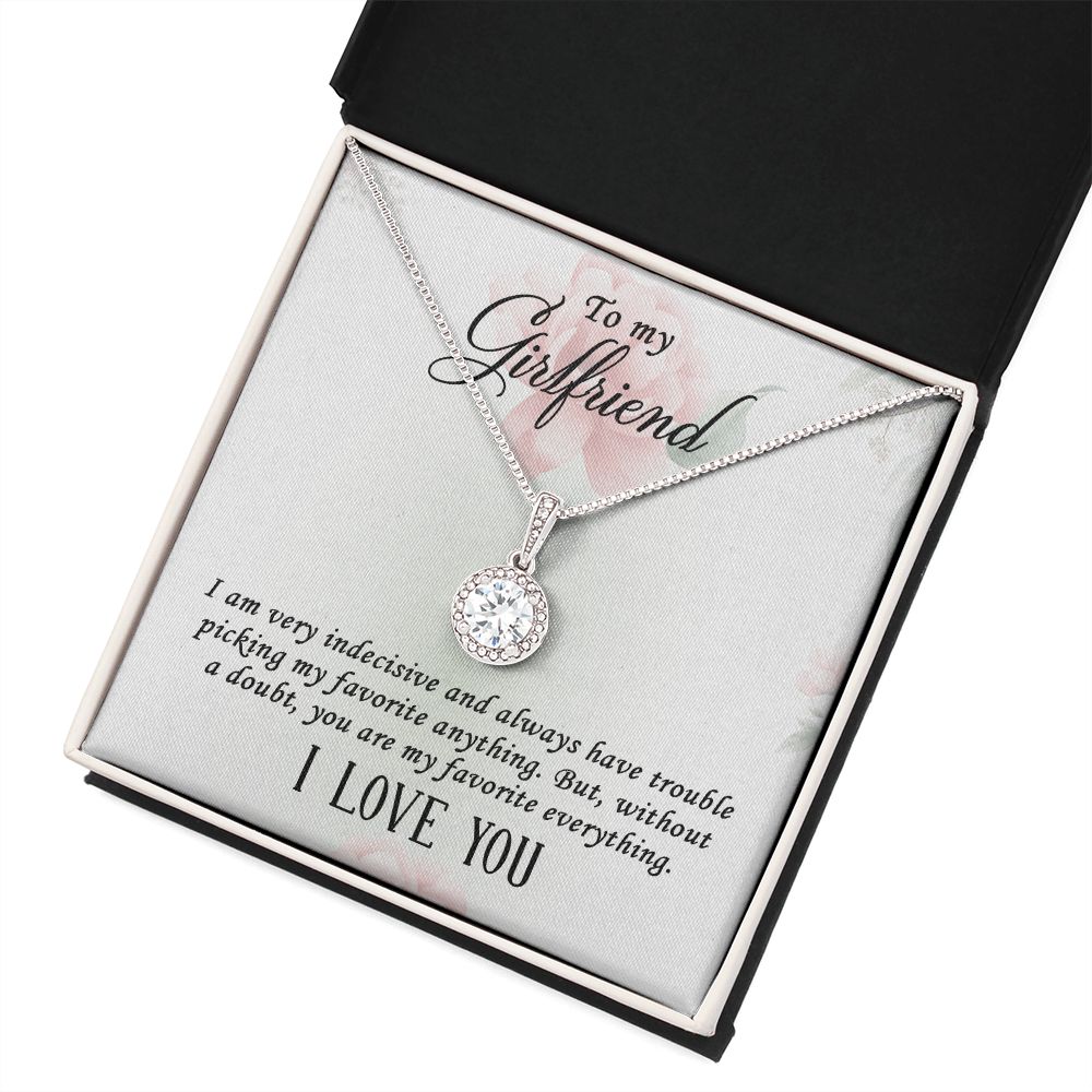 To My Girlfriend | I  am very indecisive - Eternal Hope Necklace