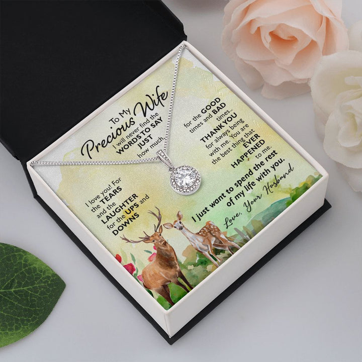 To My Wife | To My Precious Wife - Eternal Hope Necklace