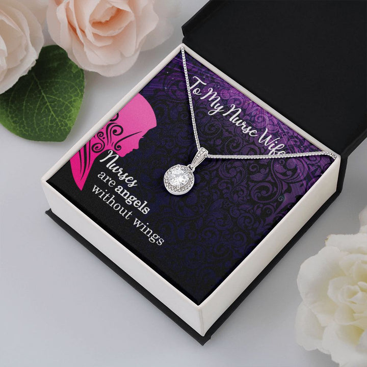To My Nurse Wife | Nurses are Angels - Eternal Hope Necklace