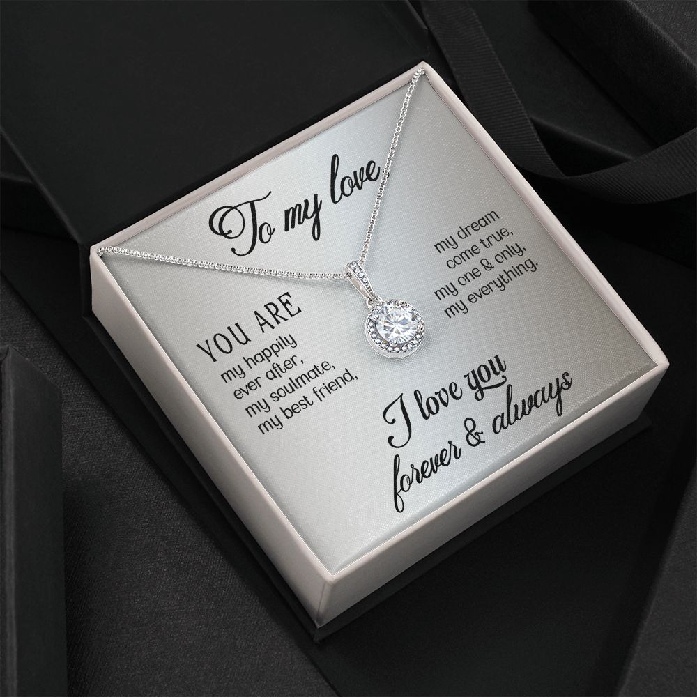 To My Wife | I love you Forever and Always - Eternal Hope Necklace