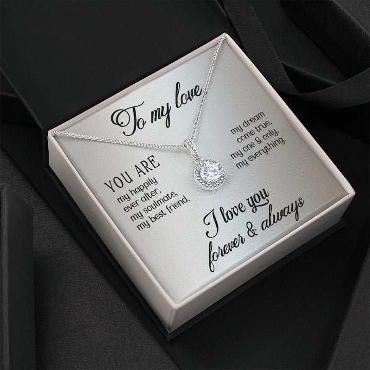 To My Wife | I love you Forever and Always - Eternal Hope Necklace