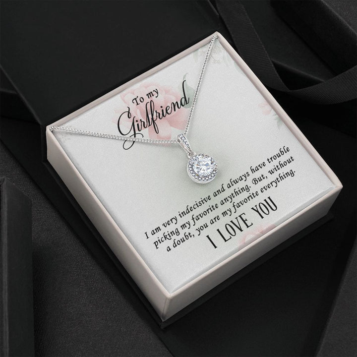 To My Girlfriend | I  am very indecisive - Eternal Hope Necklace