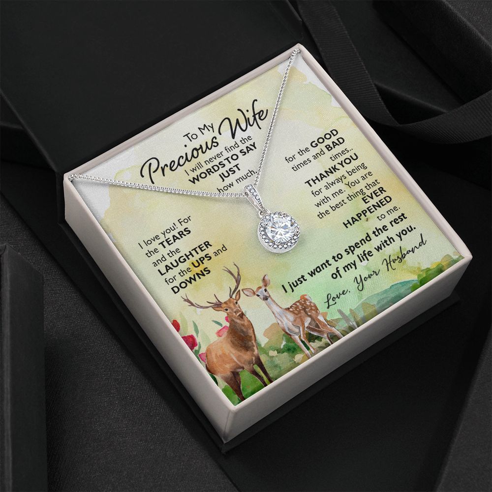 To My Wife | To My Precious Wife - Eternal Hope Necklace