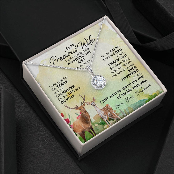 To My Wife | To My Precious Wife - Eternal Hope Necklace