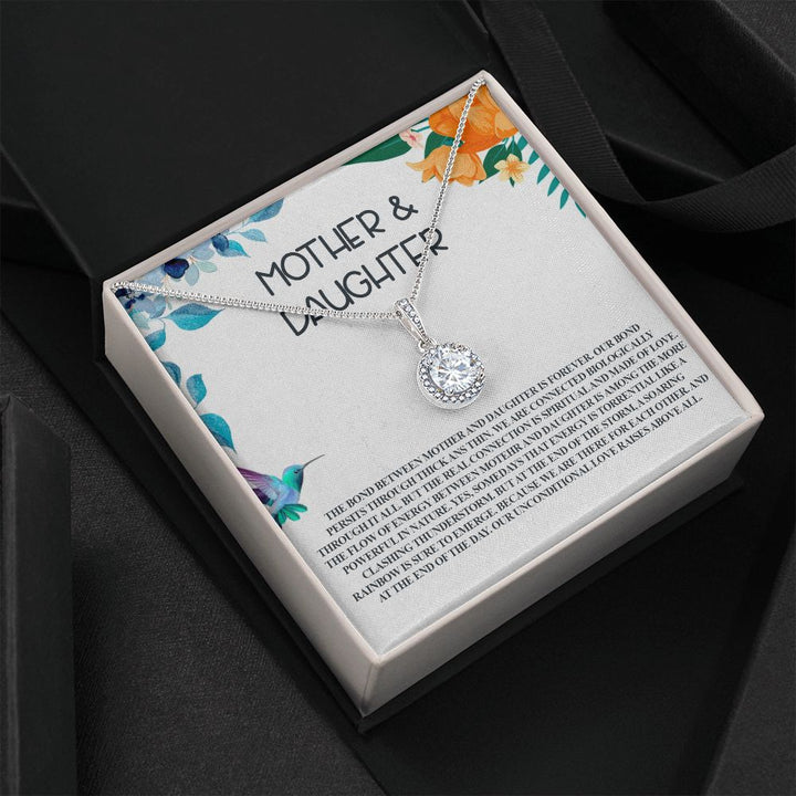 Mother and Daughter | We are connected biologically through it all - Eternal Hope Necklace