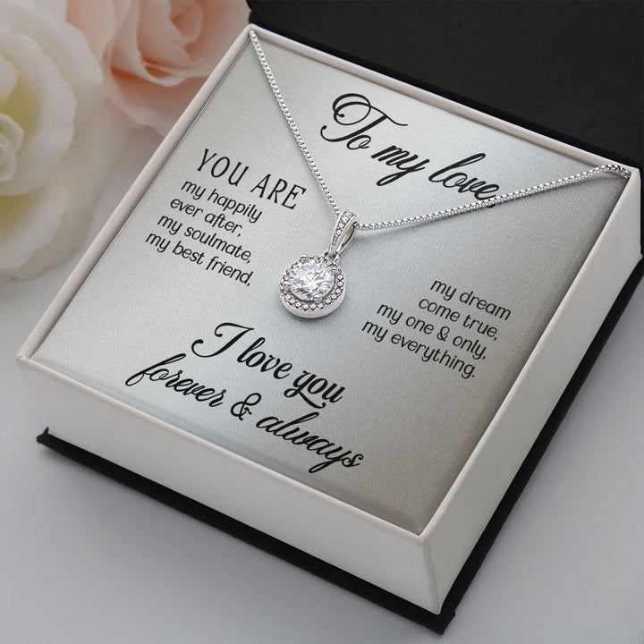 To My Wife | I love you Forever and Always - Eternal Hope Necklace
