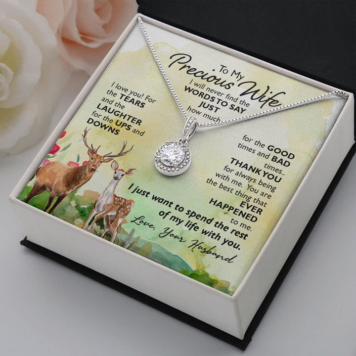 To My Wife | To My Precious Wife - Eternal Hope Necklace