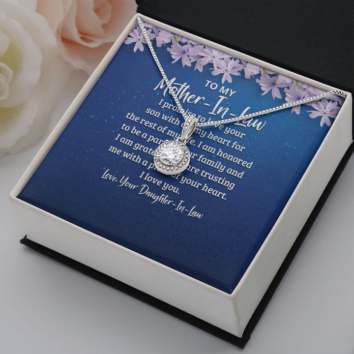 To My Mother-in-Law | You Are the Heart of Our Family - Eternal Hope Necklace