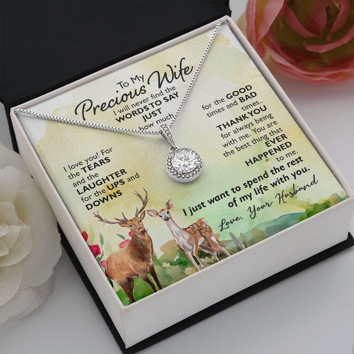 To My Wife | To My Precious Wife - Eternal Hope Necklace
