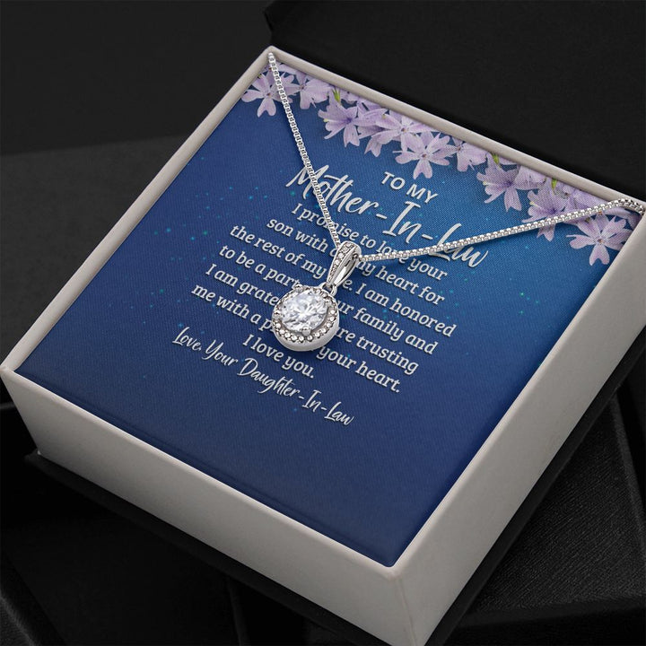 To My Mother-in-Law | You Are the Heart of Our Family - Eternal Hope Necklace