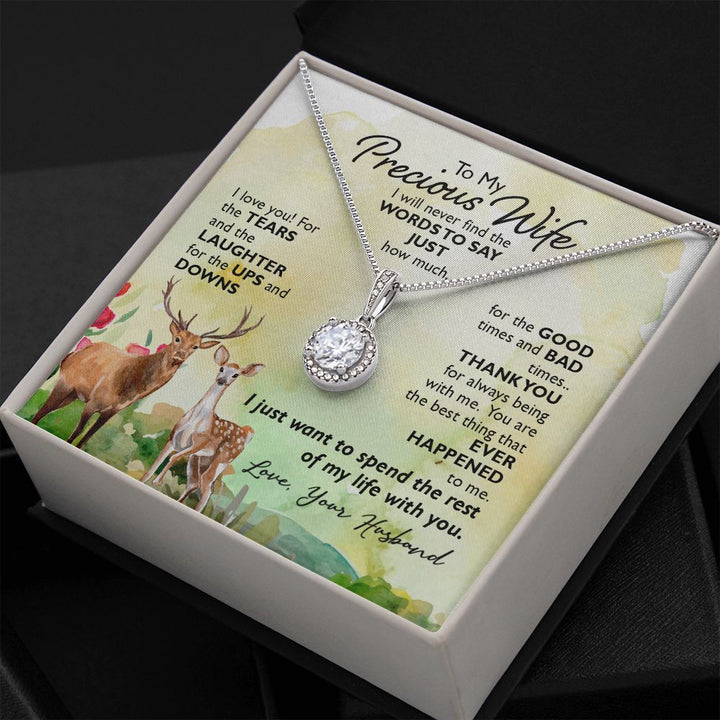 To My Wife | To My Precious Wife - Eternal Hope Necklace