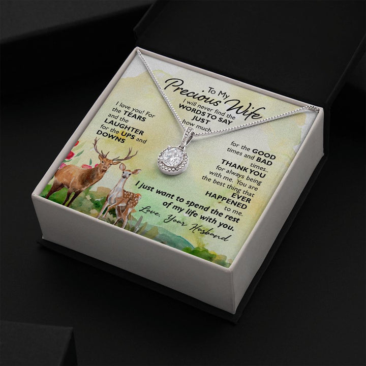 To My Wife | To My Precious Wife - Eternal Hope Necklace