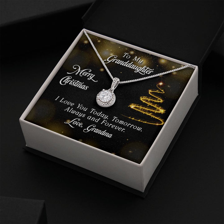 To My Granddaughter | Merry Christmas - Eternal Hope Necklace