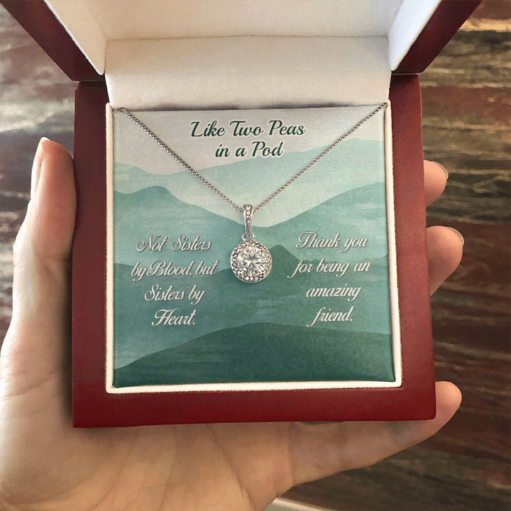 To My Friend | Like Two Peas in a Pod - Eternal Hope Necklace