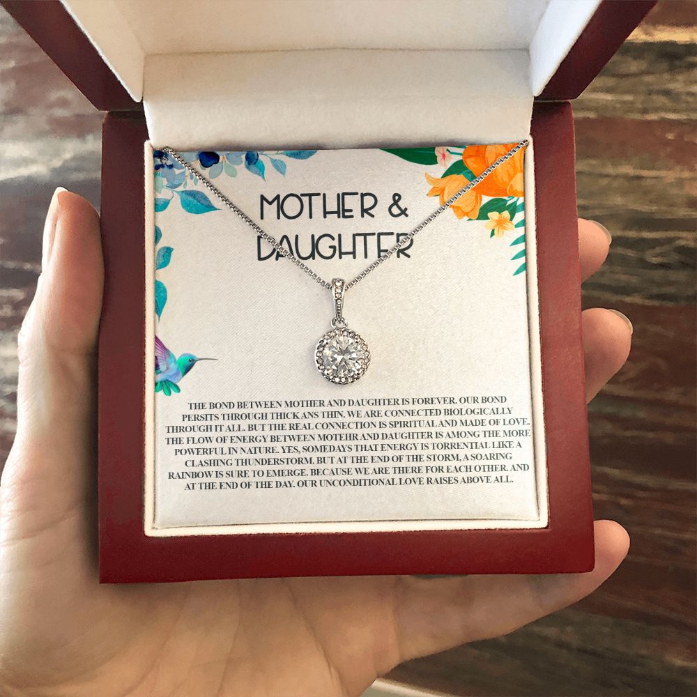Mother and Daughter | We are connected biologically through it all - Eternal Hope Necklace