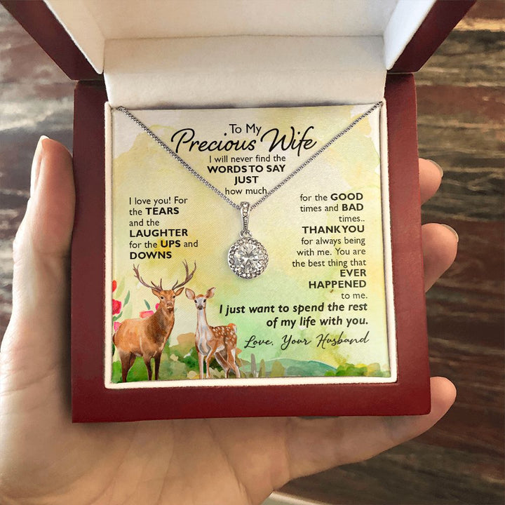 To My Wife | To My Precious Wife - Eternal Hope Necklace