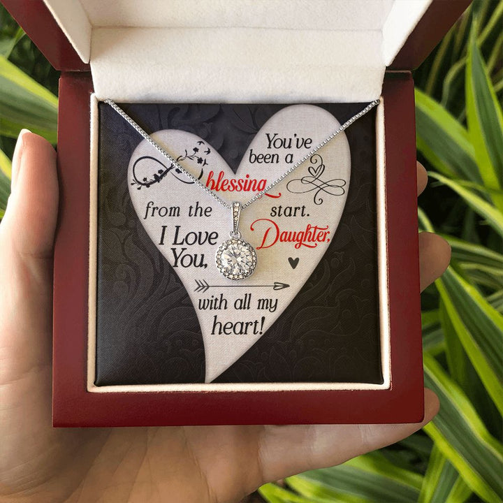 To My Daughter | You've been a Blessing from the start - Eternal Hope Necklace