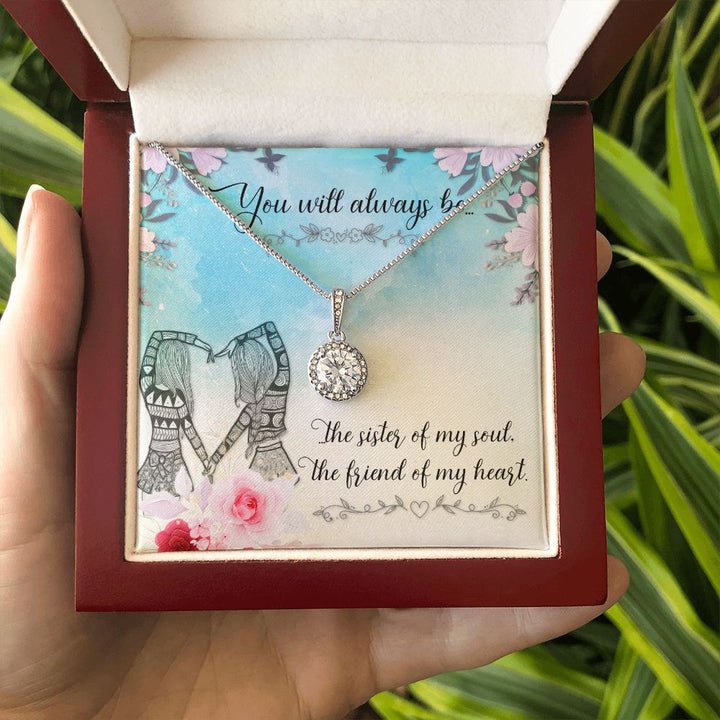 To My Sister | Sister of My Soul - Eternal Hope Necklace