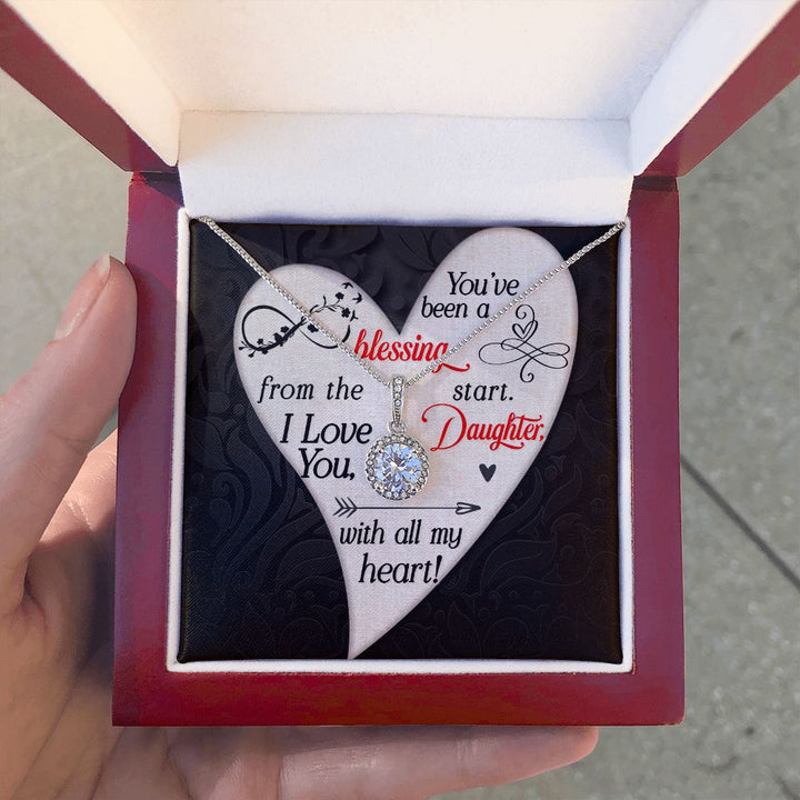 To My Daughter | You've been a Blessing from the start - Eternal Hope Necklace