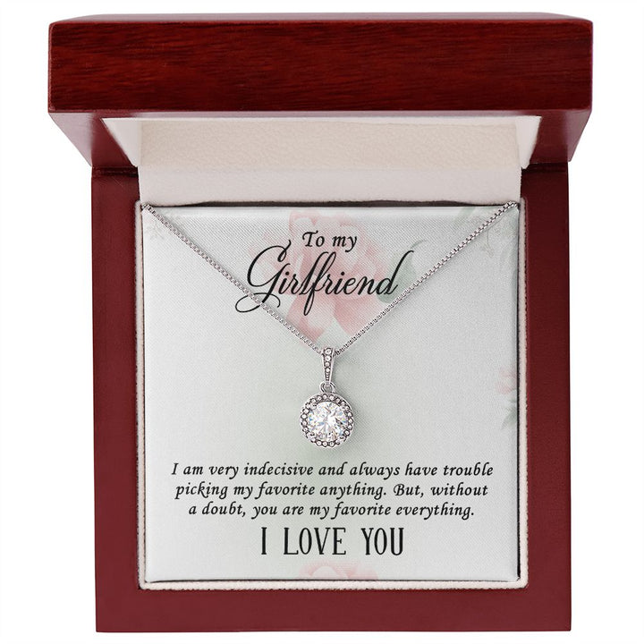 To My Girlfriend | I  am very indecisive - Eternal Hope Necklace