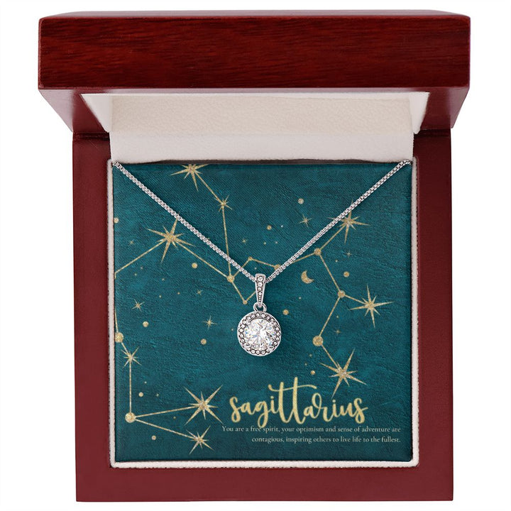 Sagittarius | You are a free spirit, your optimism and sense of adventure are contagious, inspiring others to live life to the fullest. - Eternal Hope Necklace
