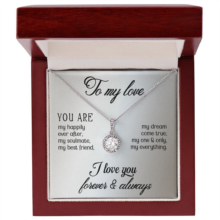 To My Wife | I love you Forever and Always - Eternal Hope Necklace
