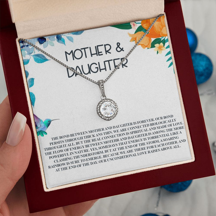 Mother and Daughter | We are connected biologically through it all - Eternal Hope Necklace