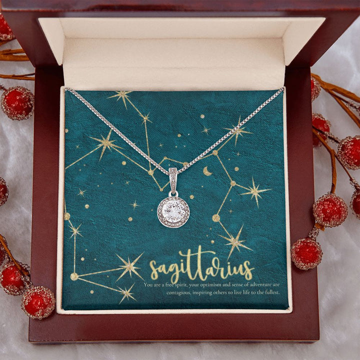 Sagittarius | You are a free spirit, your optimism and sense of adventure are contagious, inspiring others to live life to the fullest. - Eternal Hope Necklace