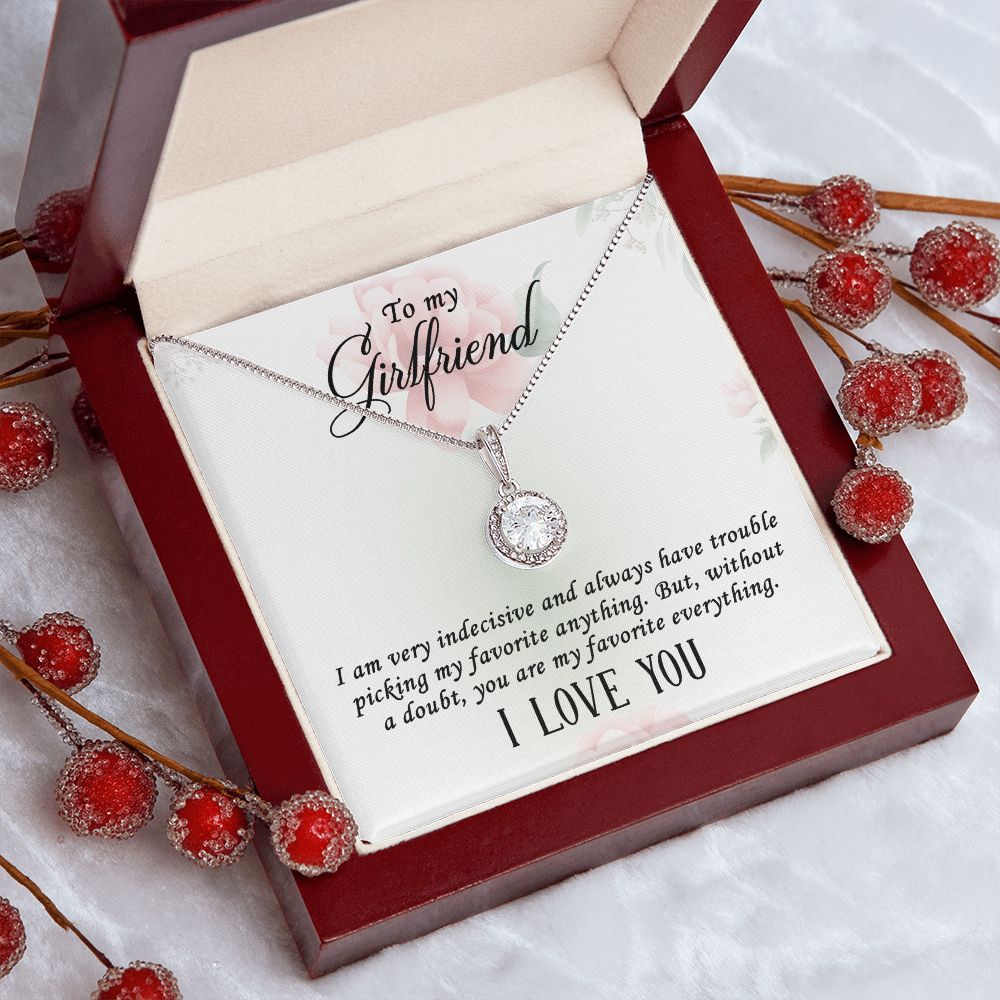 To My Girlfriend | I  am very indecisive - Eternal Hope Necklace