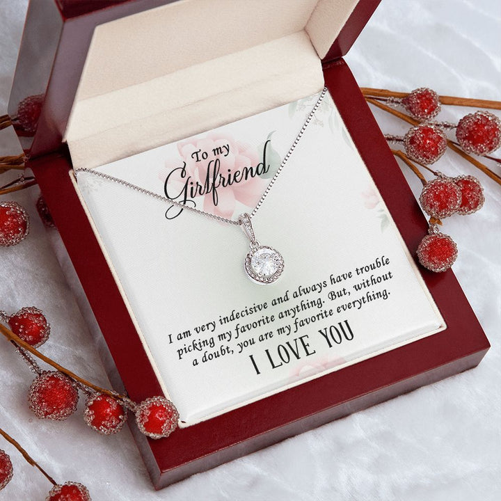 To My Girlfriend | I  am very indecisive - Eternal Hope Necklace