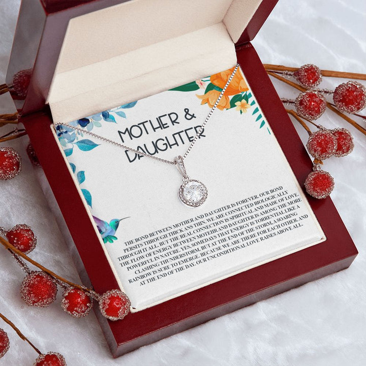 Mother and Daughter | We are connected biologically through it all - Eternal Hope Necklace