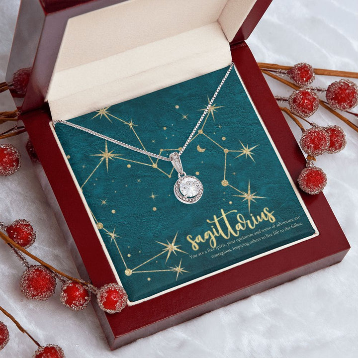 Sagittarius | You are a free spirit, your optimism and sense of adventure are contagious, inspiring others to live life to the fullest. - Eternal Hope Necklace