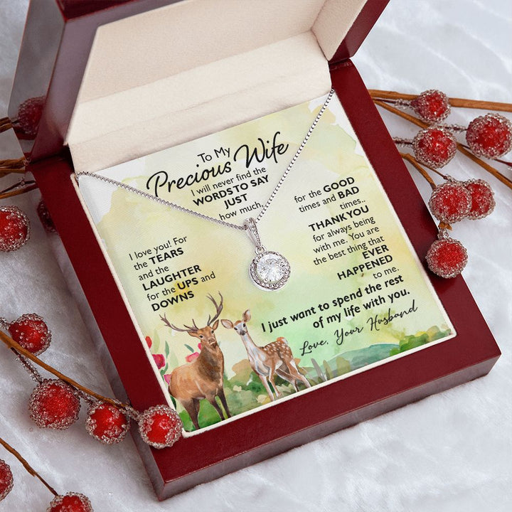 To My Wife | To My Precious Wife - Eternal Hope Necklace
