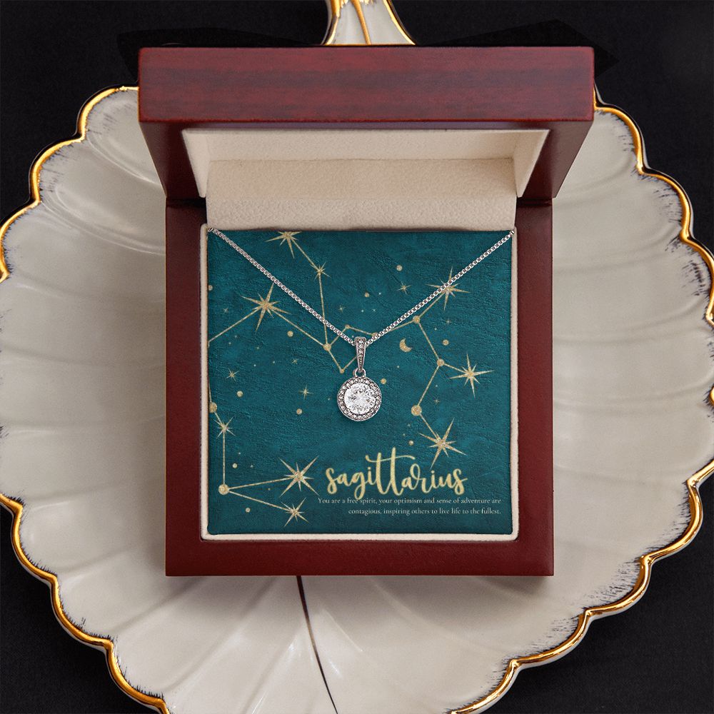 Sagittarius | You are a free spirit, your optimism and sense of adventure are contagious, inspiring others to live life to the fullest. - Eternal Hope Necklace