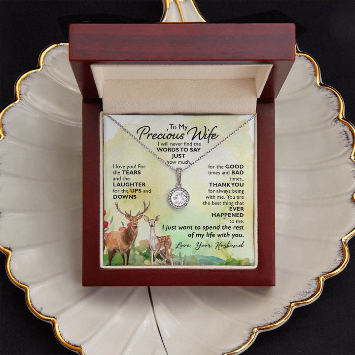 To My Wife | To My Precious Wife - Eternal Hope Necklace