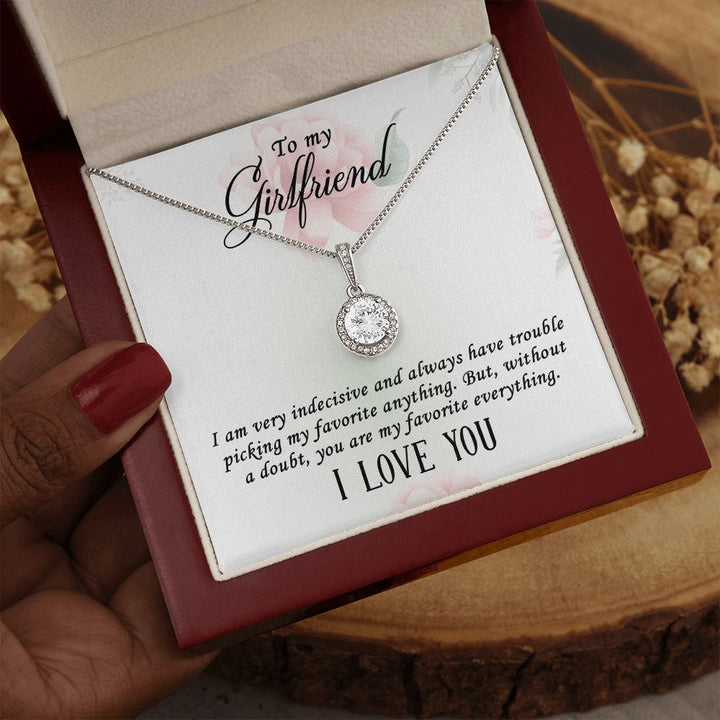 To My Girlfriend | I  am very indecisive - Eternal Hope Necklace