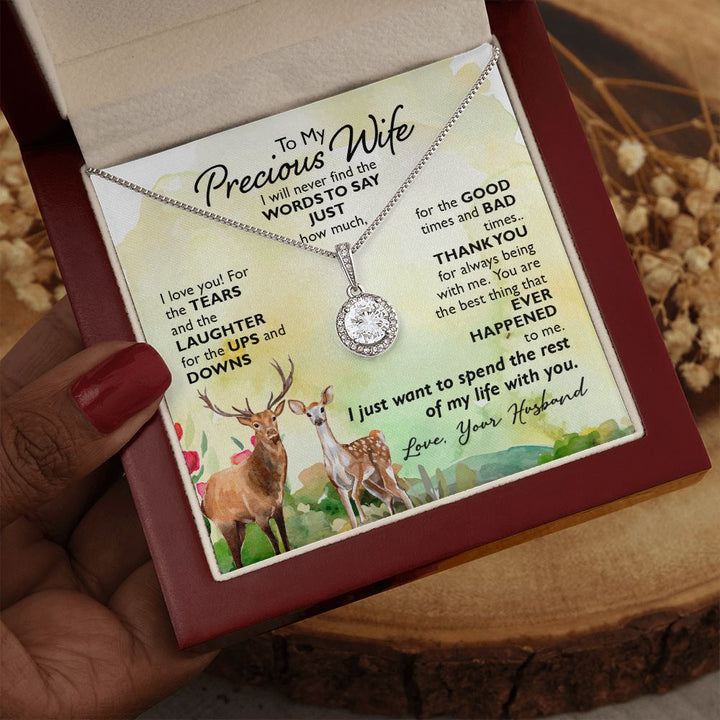 To My Wife | To My Precious Wife - Eternal Hope Necklace