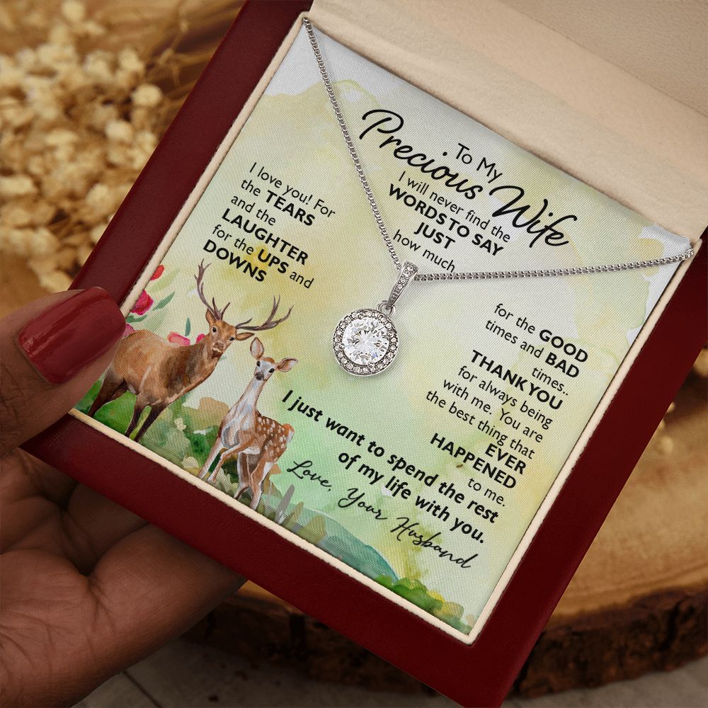 To My Wife | To My Precious Wife - Eternal Hope Necklace