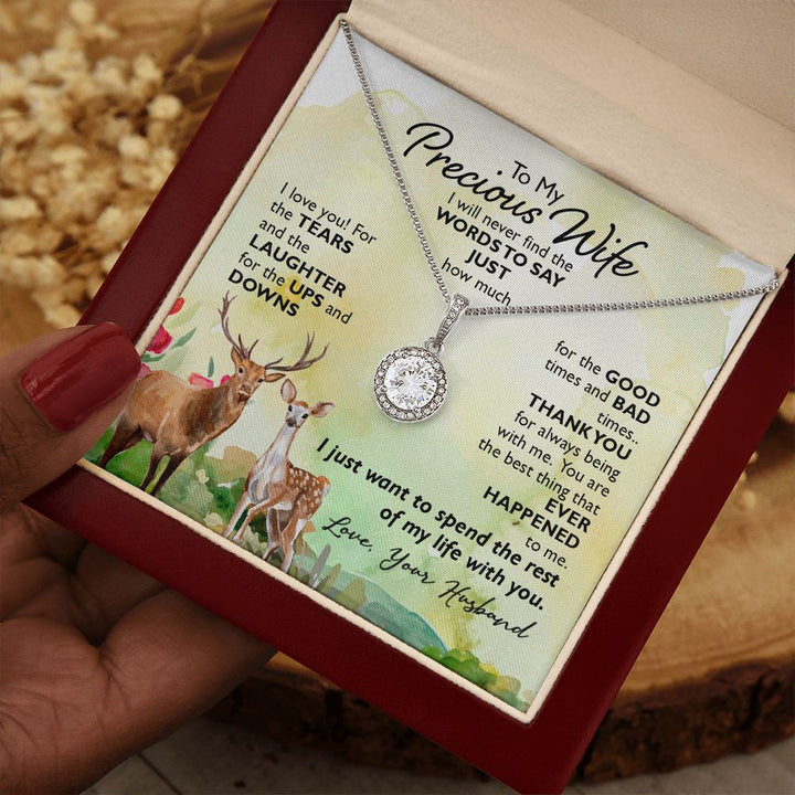 To My Wife | To My Precious Wife - Eternal Hope Necklace