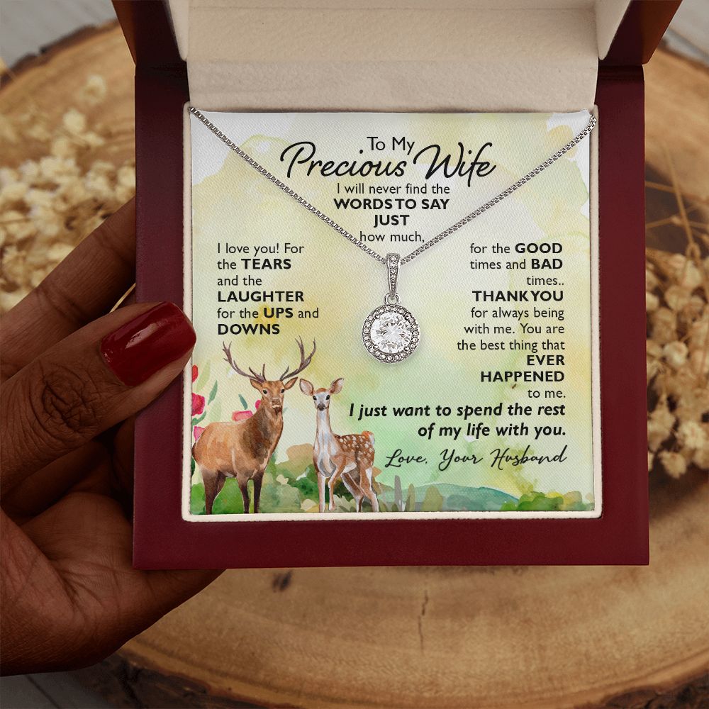 To My Wife | To My Precious Wife - Eternal Hope Necklace