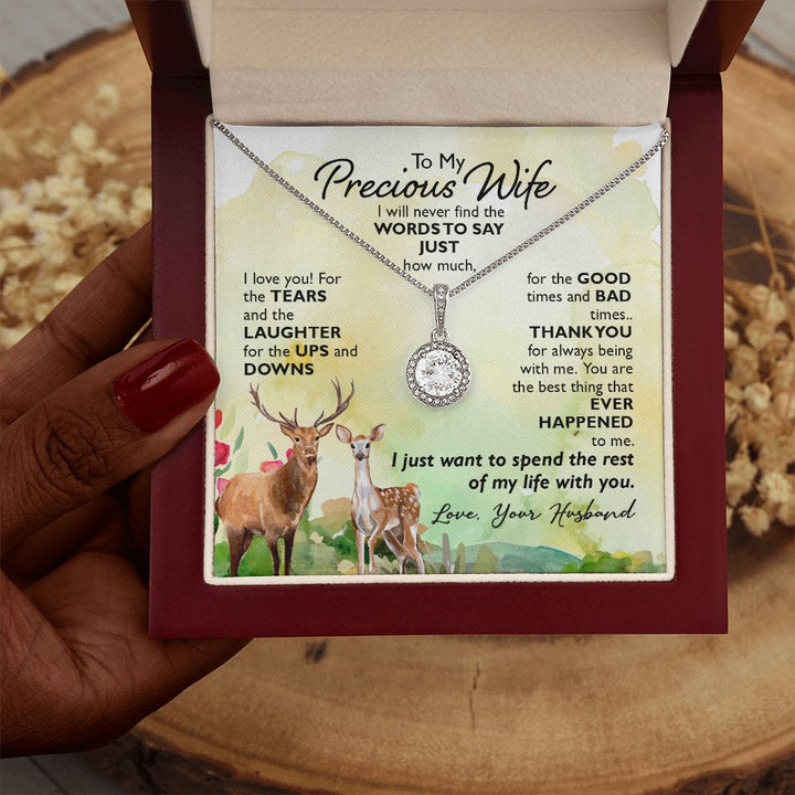 To My Wife | To My Precious Wife - Eternal Hope Necklace